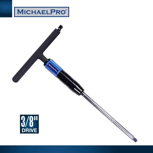 Vista 5 de MichaelPro MP009056 - Juego de 40 llaves giratorias rápidas con mango en T de 3/8 de pulgada de 2 vías con enchufes y puntas hexagonales