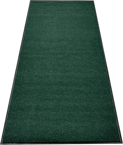 Vista 60 de LuxUrux Tapete de goma duradero para puerta, resistente, interior/exterior, fácil de limpiar, impermeable, patio, garaje, tapete comercial