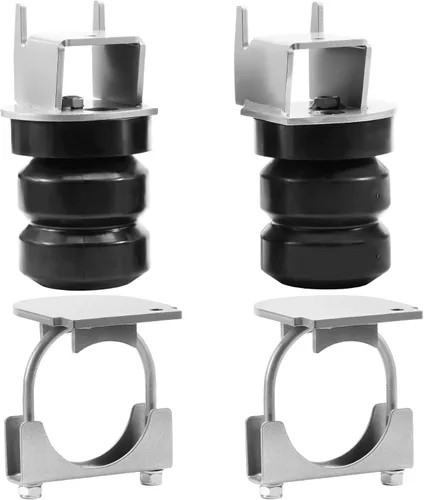 maXpeedingrods Sistema de mejora de suspensión trasera para Ford F-150 2WD 4WD 2015-2023 hasta 6,600 libras Kit de resorte auxiliar de goma