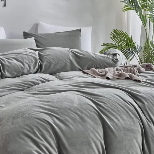 Vista 298 de CLOTHKNOW Juego de edredón de 3 piezas a cuadros color beige óxido, tamaño Full, juego de ropa de cama de cuadros edredón terracota con 2 fundas