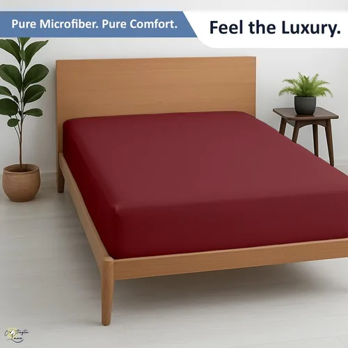 Vista 7 de Cottington Lane Sábana Bajera Individual de 1 Pieza, Calidad de Hotel Premium Microfibra Cepillada con Bolsillo Profundo de 15 Pulgadas, Ultra