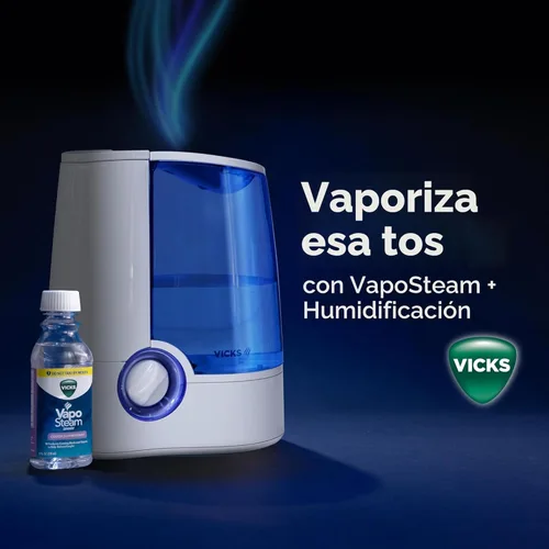 Vista 6 de Humidificador Vicks, de rocío cálido con apagado automático., V745A/V745-JUV, gris, 1, 1