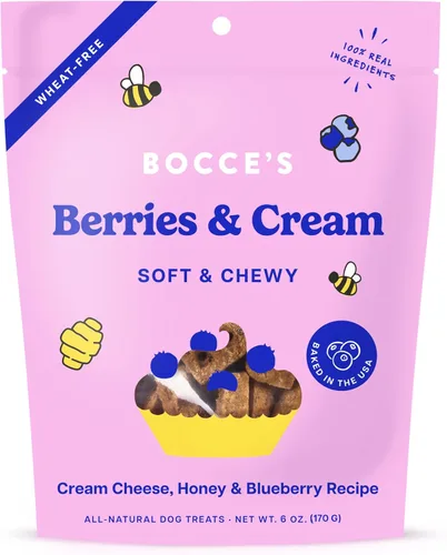 Vista 14 de Bocce's Bakery Campfire S'Mores Golosinas para Perros, golosinas diarias sin trigo, hechas con ingredientes reales, horneadas en EE.UU., galletas
