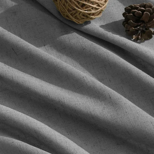 Vista 154 de Aersas Aqua Green Linen Curtains 84 Inches Long 2 Panels Set Back Tab Rod Pocket Living Room Curtain Farmhouse Rustic Light Filtering Hook Drapes