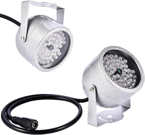 Vista 7 de Luces IR de la cámara, luz infrarroja de la visión nocturna de 48 LED para la cámara CCTV de la seguridad
