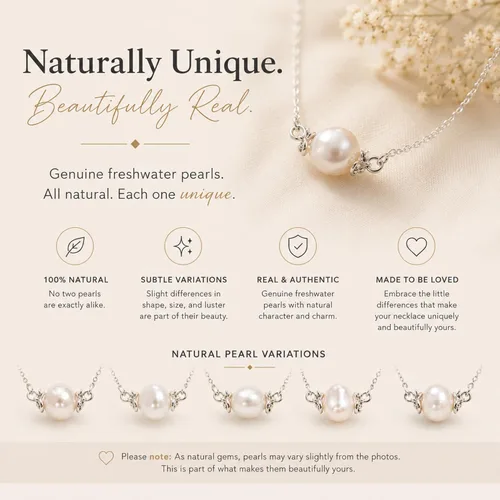 Vista 6 de HOPE LOVE SHINE Bonus Mother Wedding Day Message Card Gift - Yellow Gold Plated/Silver Plated Brass Necklace Present