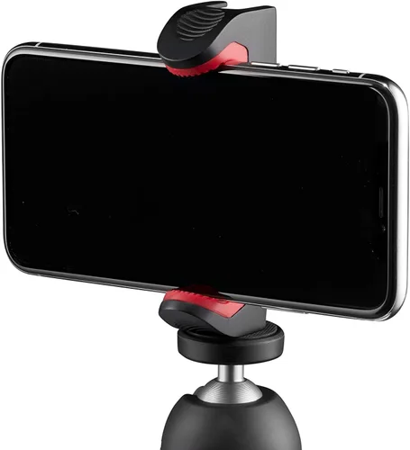Vista 6 de Manfrotto Element MII Video - Abrazadera de aluminio para monopie y teléfono inteligente, versión Pro (MCPIXI), color negro