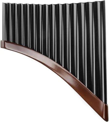 Vista 2 de 15 tubos, flauta de cacerola G para llaves, instrumento de viento de madera, instrumento musical tradicional, flauta de bambú (mano derecha)