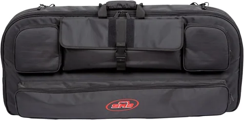 SKB Combo de bolsa de tiro con arco y mochila con bolsillos exteriores para accesorios, resistente a la intemperie, se adapta a lazos de hasta 42