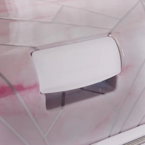 Vista 5 de bebe Equipaje para mujer Alana de 21 pulgadas rígido Mármol rosa Equipaje Alana 21 Hardside Equipaje de mano