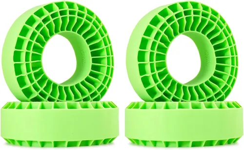 Vista 10 de INJORA - Inserto de goma de silicona para neumáticos de rueda de 1.9 pulgadas, de ajuste de espuma de 4.64-4.80 pulgadas para tractor 1/10 RC