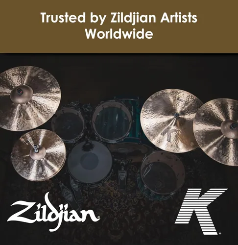 Vista 6 de Zildjian K Custom Dark Hi-Hat Platillos - 14 pulgadas
