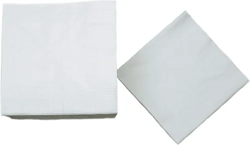 Vista 7 de Paquete de 500 servilletas de cóctel de papel – Servilletas blancas de calidad de 3 capas – Servilletas de restaurante, evento y bar – Servilletas
