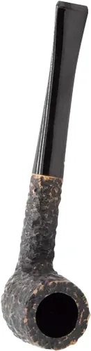 Vista 6 de Peterson Pipes Aran Rusticated - Hecho a mano irlandés Briar Pipe Tinción tradicional madera, cola de pez vulcanita, 0.118 in (15 billar recto)
