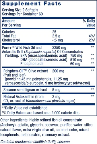 Vista 6 de Life Extension Fórmula ultra próstata y aceite de pescado Super Omega-3 Plus EPA/DHA