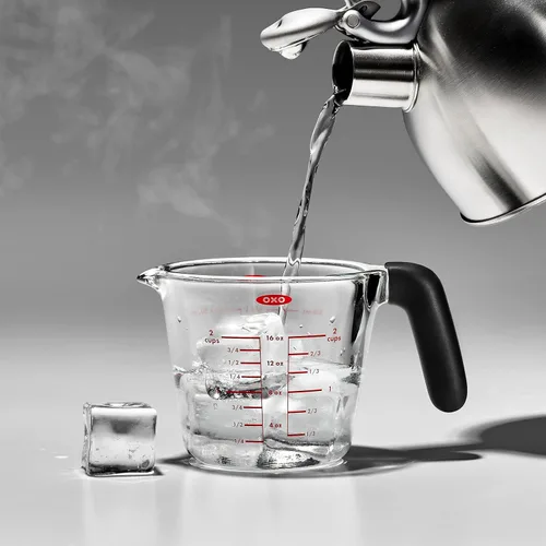 Vista 8 de OXO Good Grips - Taza medidora de vidrio (2 tazas)