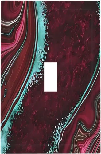 Vista 15 de Placa de Pared Tropical Océano Playa Azul Turquesa Tortuga Marina 1 Pandilla Cubiertas de Salida Duplex Receptáculo Placa Frontal Eléctrica