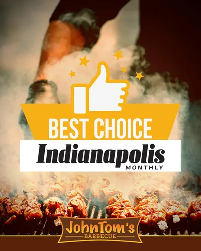 Vista 2 de JohnTom's Barbecue: Salsa original – Salsa gourmet BBQ de 20 oz. Botella – Hecho con todos los ingredientes naturales. Bueno como adobo de pechuga