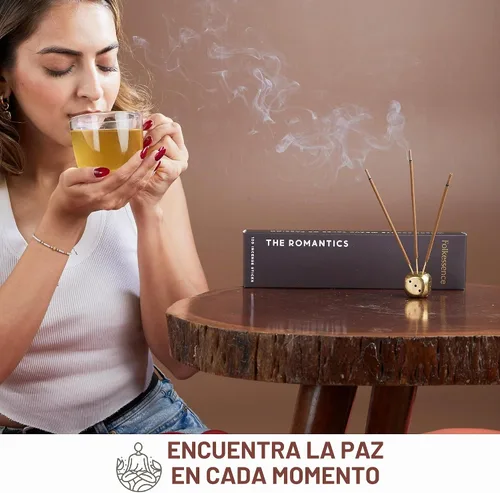 Vista 9 de Folkulture Varillas de Incienso - Juego de 100 con Soporte Varillas de Incienso Navideñas para Meditación, Espiritual, Limpiar Energía Negativa