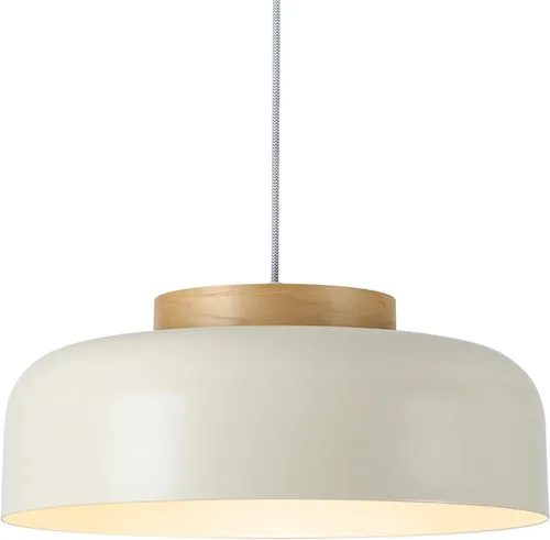 Vista 13 de Lámparas colgantes modernas, 12.6 pulgadas, tapa de madera natural, lámpara colgante simple para isla de cocina, comedor