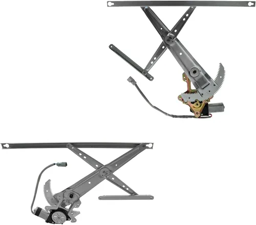 Vista 42 de TRQ Conjunto de motor y regulador de elevalunas eléctrico delantero compatible con Honda Accord 2018-2020