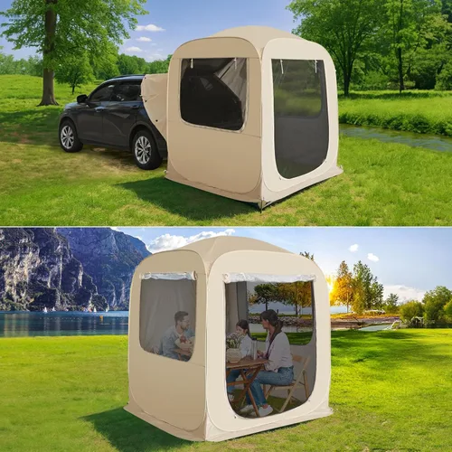 Vista 13 de Alvantor® SUV Tailgate Tent, Instant Pop Up Car Tent Creates Extra Living Space, UV Protection, Quick Setup in Seconds for Family, Road Trips