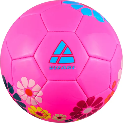 Vista 13 de Balón de fútbol Vizari con flores