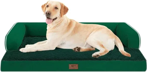 Vista 9 de Cama pequeña para perros y gatos, cama ortopédica impermeable para perros pequeños, cama de gato, cómodo sofá para mascotas, sofá cama con funda