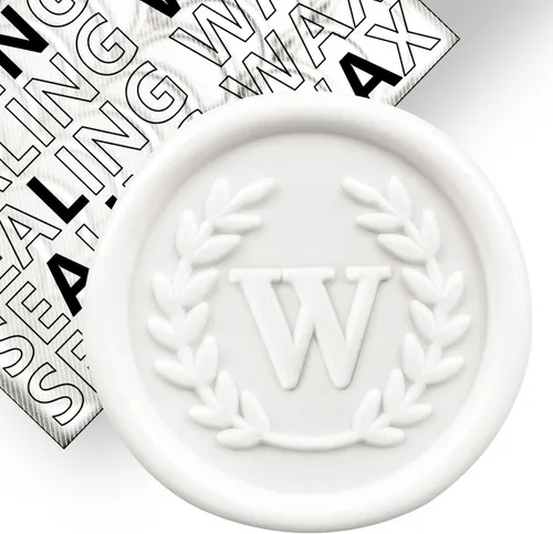 Vista 78 de 50 piezas de calcomanías adhesivas de sello de cera doradas con letras C, hechas a mano, no necesitan sello, calcomanías de cera para rasgar y usar