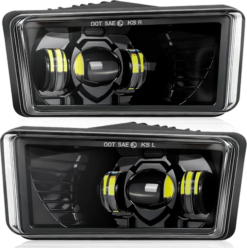 Vista 13 de Conjunto de luces antiniebla LED redondas para Toyota Tacoma 2016-2023, 4Runner 2014-2023, Tundra 2014-2019, Camry 2007-2014, RAV4 2006-2012, Yaris