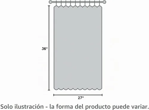 Diamond Home Linens Juego de 3 cortinas de lino semitransparentes para ventana de cocina y cenefa de 36 pulgadas de largo, color blanco.