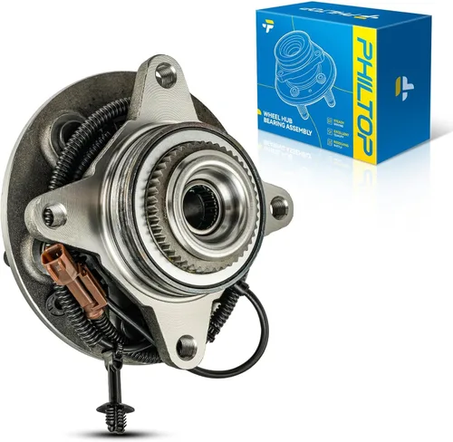 Vista 37 de PHILTOP 512012 x2 Conjunto de cubo de cojinete de rueda trasera para Volkswagen Jetta for 1998-2010 Volkswagen Beetle, 1999-2005 Volkswagen Jetta