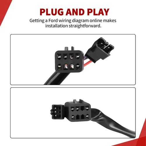 Vista 8 de YITAMOTOR Espejos de remolque compatibles con 1999 2000 2001 2002 Chevy Silverado Sierra 1500 2500, 2001-2002 GMC Yukon XL, vidrio ajustado