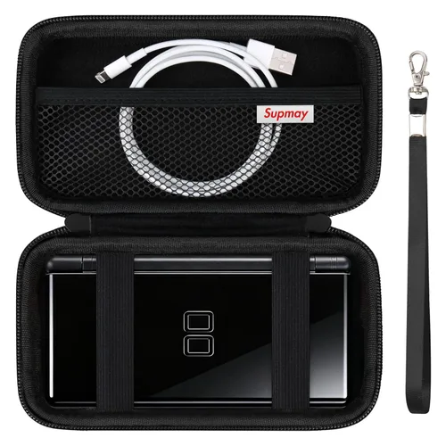 Vista 13 de Supmay Carrying Case for GAMPLAE Handheld Game for Kids, 258 Retro Video Games Portable Gaming Player Storage Holder Travel Bag with Mesh Pocket for