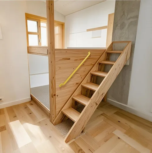 Vista 6 de Asa de escalera amarilla de 37 pulgadas de largo (1 par) – Asa de agarre larga de metal, barras de agarre para columpios, agarraderas de mano