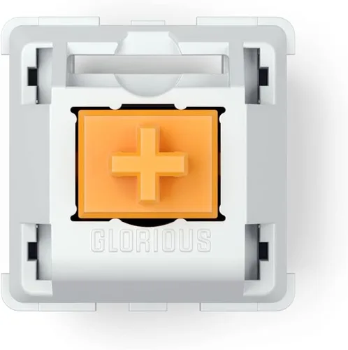 Vista 3 de Glorious Panda Switch (interruptores con cuerpo) - 36 interruptores de 3 pines montados en placa para teclado - Interruptores mecánicos de teclado