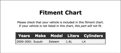 Vista 2 de Manguera inferior del refrigerante del radiador compatible con Suzuki Esteem 1.6L L4 2000 2001 PC-183402