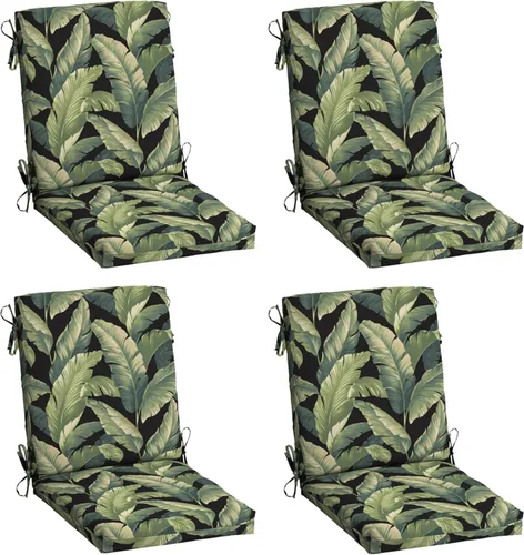 Vista 57 de Arden - Cojín para silla de comedor al aire libre, 20 x 20 pulgadas, resistente a la lluvia y a la decoloración, Salome Tropical
