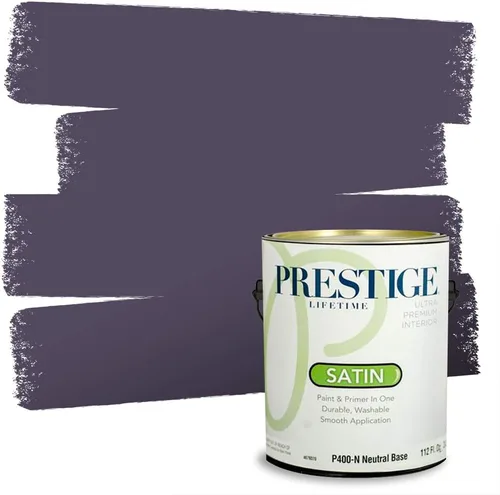 Vista 53 de PRESTIGE Pintura exterior e imprimación en uno, bingo, satén, 1 galón