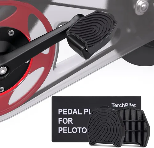 Vista 8 de Ride with Sneakers - Pedal Converters Compatible with Peloton Bike&Bike+,Replacement Bike Pedals for Regular Shoe,Flat Platform Clipless Pedal