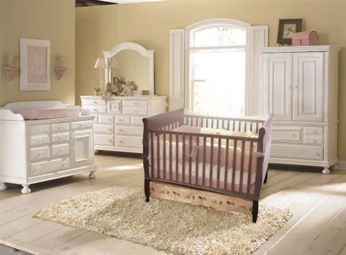 Vista 4 de Jeep Mosquitera para cuna de tamaño universal, color blanco