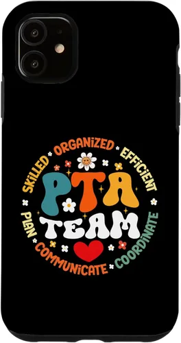 Vista 5 de iPhone 15 Parents Teacher Association Team Supporter PTA Team Case