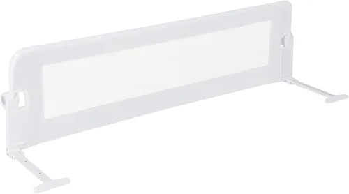 Vista 13 de BABY JOY Rieles de cama para niños pequeños, extra largos, protector de cama de seguridad abatible para cuna convertible, barandilla plegable
