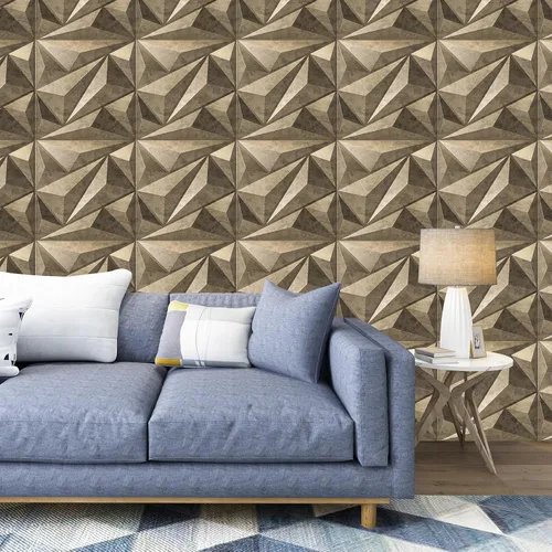 Vista 6 de Art3dwallpanels Panel de pared de PVC 3D diamante para decoración de pared interior, panel de PVC para decoración de pared, paneles de pared