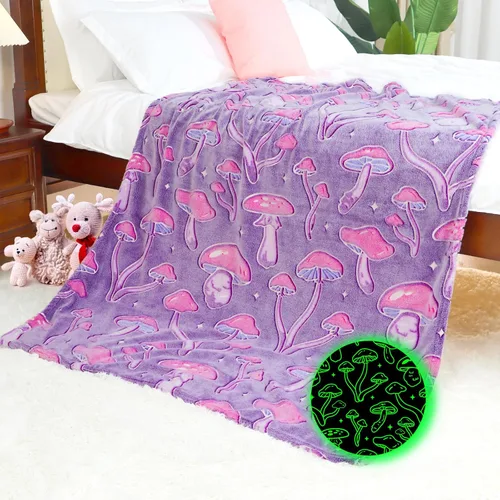 Vista 18 de Mantas de forro polar para niños, mantas pequeñas lindas y suaves, manta decorativa ligera y cálida para cama, sofá, sillón, niños pequeños, niñas