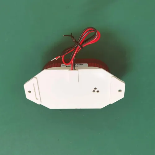 Vista 5 de AC110V 120V sirena estroboscópica industrial luz de advertencia y sonido alarma de pánico de emergencia puede funcionar con enchufe de interruptor