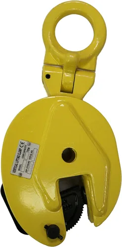 PLESIU V-Lift - Abrazadera de elevación vertical industrial de acero de 2204 libras WLL