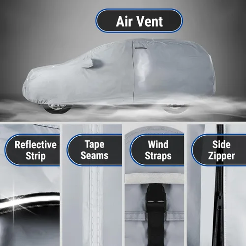 Vista 31 de iCarCover Funda de automóvil personalizada de alta calidad para Mazda 1200 1970, resistente, impermeable, para todo tipo de clima, lluvia, nieve