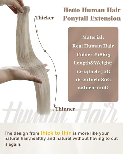 Vista 144 de Hetto . Extensiones de cabello humano rizado con clip, color #1 negro azabache, extensiones de cabello humano ondulado natural para cabeza completa