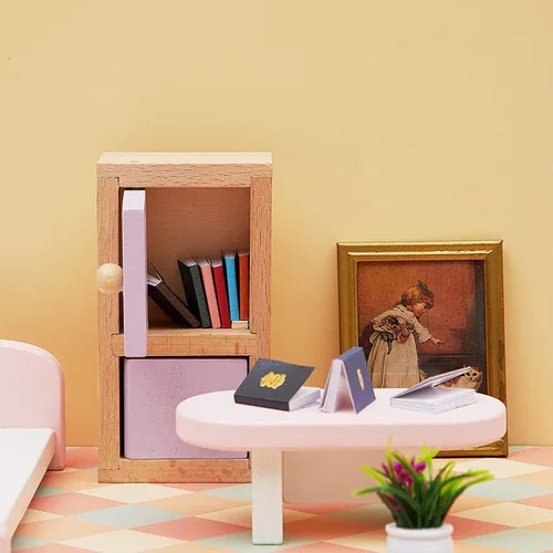 Vista 6 de Sumind 12 piezas a escala 1:12 en miniatura para casa de muñecas, mini libro, miniaturas surtidas, casa de muñecas, libros pequeños, accesorios